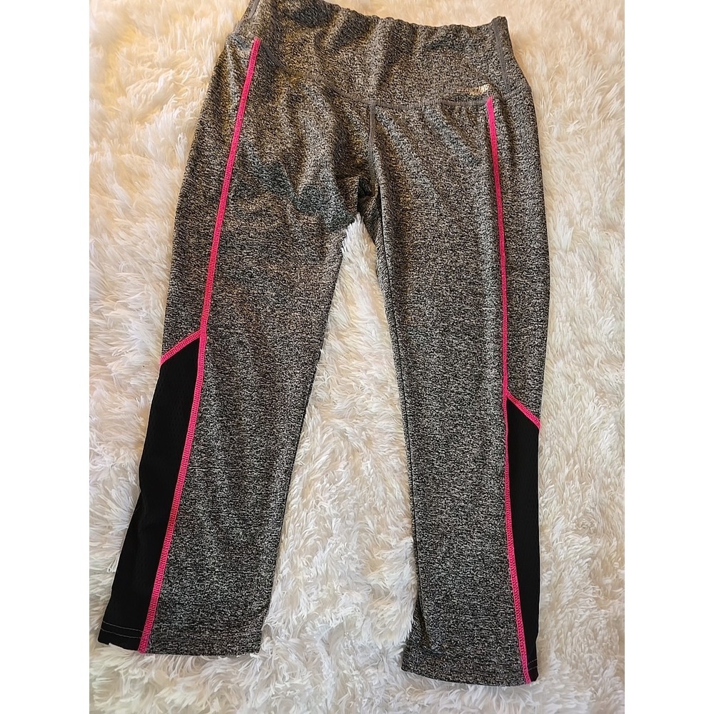 STARTING POINT Women's Grey/Pink PERFORMANCE CAPRI Athletic Pants‎ Sz. M